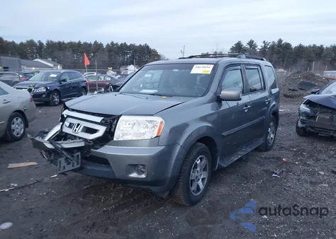 2009 Honda Pilot Touring from USA, damaged, VIN 5FNYF48969B010171